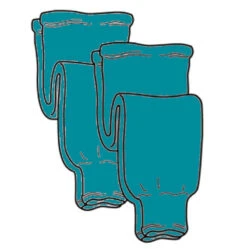 Pearsox Pro Weight Hockey Socks - Teal