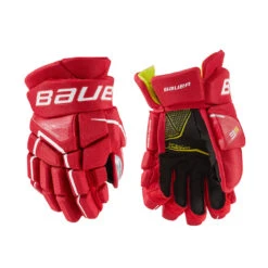 Bauer Supreme 3S Junior Ice Hockey Gloves -Hockey Gear Store 3SJr.Red