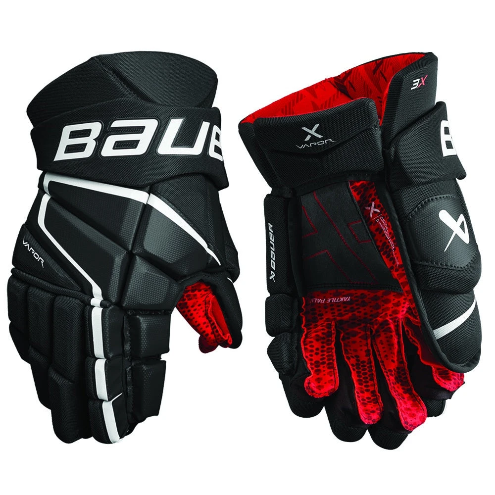 Bauer Vapor 3X Intermediate Ice Hockey Gloves 3 Bauer Vapor 3X Intermediate Ice Hockey Gloves