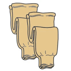 Pearsox Pro Weight Hockey Socks - Vegas Gold