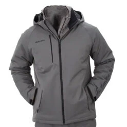 Bauer Hockey Heavyweight Jacket -Hockey Gear Store Bauer Heavyweight Jacket Grey