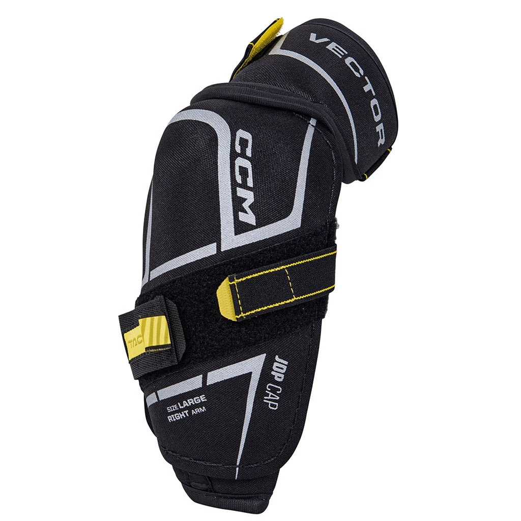 CCM Tacks Vector 2022 Junior Ice Hockey Elbow Pads 4 CCM Tacks Vector 2022 Junior Ice Hockey Elbow Pads - Image 2