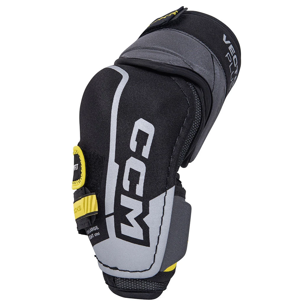 CCM Tacks Vector Plus 2022 Junior Ice Hockey Elbow Pads 4 CCM Tacks Vector Plus 2022 Junior Ice Hockey Elbow Pads - Image 2