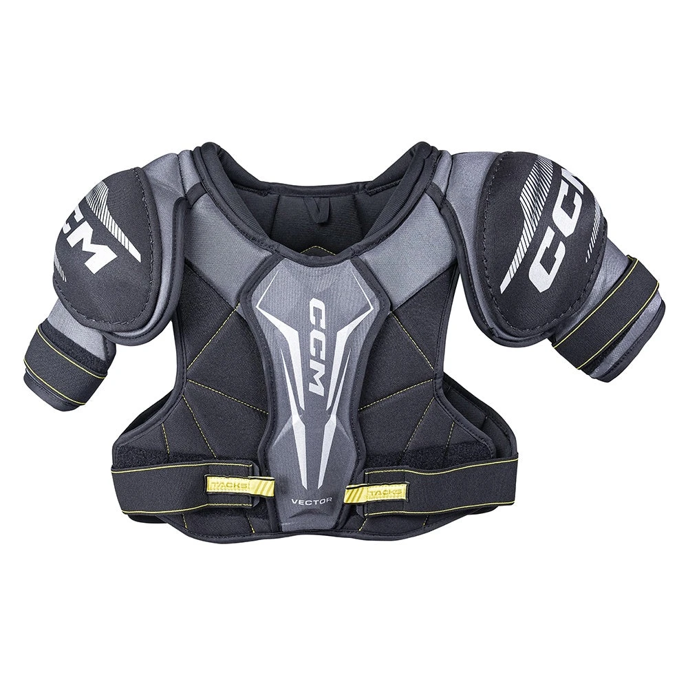 CCM Tacks Vector 2022 Senior Ice Hockey Shoulder Pads 3 CCM Tacks Vector 2022 Senior Ice Hockey Shoulder Pads