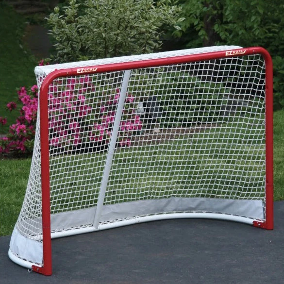 EZ Goal Hockey Goal With Backstop 4 EZ Goal Hockey Goal With Backstop - Image 2