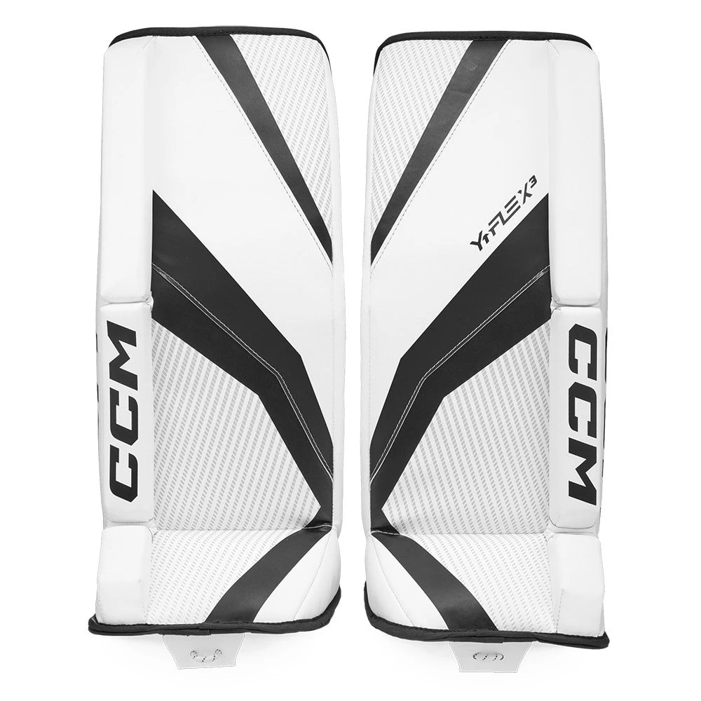 CCM YTFLEX 3 Youth Ice Hockey Goalie Leg Pads 3 CCM YTFLEX 3 Youth Ice Hockey Goalie Leg Pads