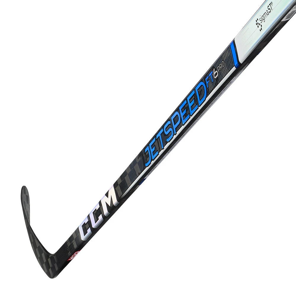 CCM Jetspeed FT6 Pro Blue Senior Ice Hockey Stick 6 CCM Jetspeed FT6 Pro Blue Senior Ice Hockey Stick - Image 4