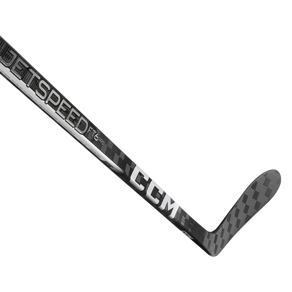 CCM Jetspeed FT6 Pro Chrome Junior Ice Hockey Stick 4 CCM Jetspeed FT6 Pro Chrome Junior Ice Hockey Stick - Image 2