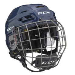 CCM Tacks 310 Senior Hockey Helmet W/ Cage -Hockey Gear Store HT310C NVY 1