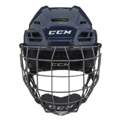 CCM Tacks 310 Senior Hockey Helmet W/ Cage -Hockey Gear Store HT310C NVY 2