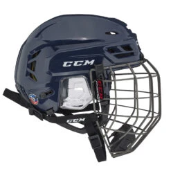 CCM Tacks 310 Senior Hockey Helmet W/ Cage -Hockey Gear Store HT310C NVY 3