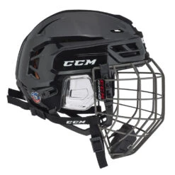 CCM Tacks 710 Senior Hockey Helmet W/ Cage 19 CCM Tacks 710 Senior Hockey Helmet W/ Cage -Hockey Gear Store HT710C BLK 3