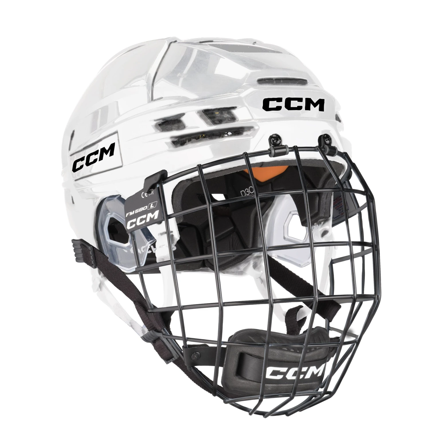 CCM Tacks 720 Ice Hockey Helmet With Facemask 4 CCM Tacks 720 Ice Hockey Helmet With Facemask - Image 2