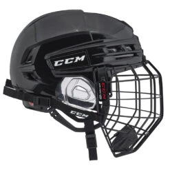 CCM Tacks 910 Hockey Helmet With Cage -Hockey Gear Store HT910C BLK 3