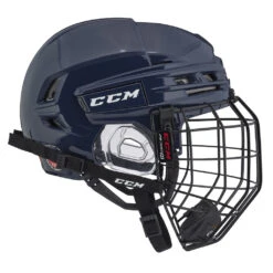 CCM Tacks 910 Hockey Helmet With Cage -Hockey Gear Store HT910C NVY 3