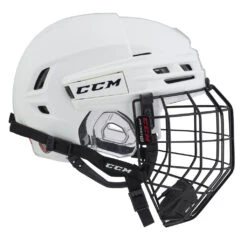 CCM Tacks 910 Hockey Helmet With Cage -Hockey Gear Store HT910C WHT 3