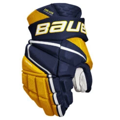 Bauer Vapor HyperLite Junior Ice Hockey Gloves 24 Bauer Vapor HyperLite Junior Ice Hockey Gloves -Hockey Gear Store HYPERLITE JR FRONT NVG1