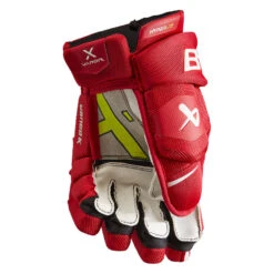 Bauer Vapor HyperLite Junior Ice Hockey Gloves 41 Bauer Vapor HyperLite Junior Ice Hockey Gloves -Hockey Gear Store HYPERLITE JR PALM RED1
