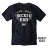 DSC "Hockey Dad" Adult T-Shirt -Hockey Gear Store HockeyDadblack