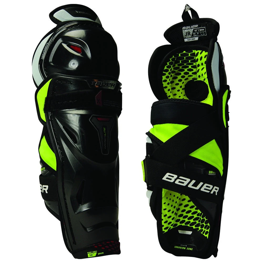 Bauer Vapor HyperLite Junior Ice Hockey Shin Guards 3 Bauer Vapor HyperLite Junior Ice Hockey Shin Guards