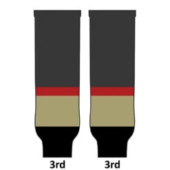 Pearsox NHL Pro Weight Hockey Socks (MTO) - Las Vegas 8 Pearsox NHL Pro Weight Hockey Socks (MTO) - Las Vegas -Hockey Gear Store LasVegas PWVEG3 3rdBlack