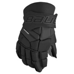 Bauer Supreme M3 Senior Ice Hockey Gloves 19 Bauer Supreme M3 Senior Ice Hockey Gloves -Hockey Gear Store M3 SR FRONT BLK