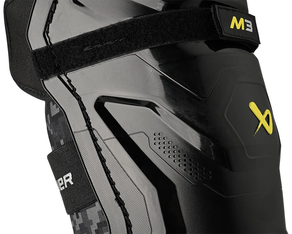 Bauer Supreme M3 Intermediate Ice Hockey Shin Guards 4 Bauer Supreme M3 Intermediate Ice Hockey Shin Guards - Image 2