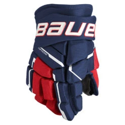 Bauer Supreme M5 Pro Junior Ice Hockey Gloves 26 Bauer Supreme M5 Pro Junior Ice Hockey Gloves -Hockey Gear Store M5PRO JR FRONT NRW