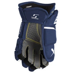 Bauer Supreme M5 Pro Junior Ice Hockey Gloves 19 Bauer Supreme M5 Pro Junior Ice Hockey Gloves -Hockey Gear Store M5PRO JR PALM NAVY
