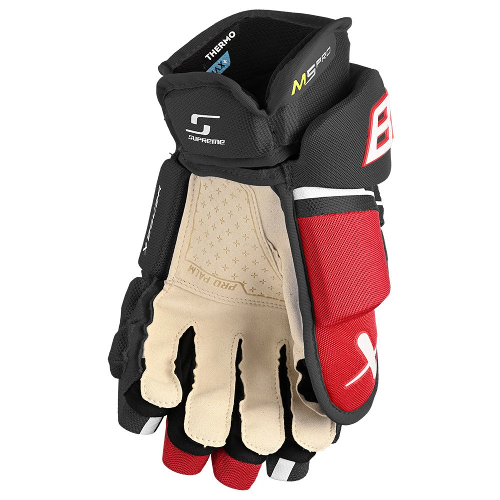 Bauer Supreme M5 Pro Senior Ice Hockey Gloves 8 Bauer Supreme M5 Pro Senior Ice Hockey Gloves - Image 6