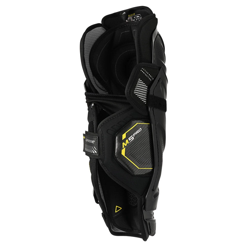 Bauer Supreme M5 Pro Senior Ice Hockey Shin Guards 8 Bauer Supreme M5 Pro Senior Ice Hockey Shin Guards - Image 6