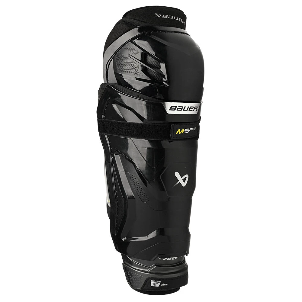 Bauer Supreme M5 Pro Senior Ice Hockey Shin Guards 9 Bauer Supreme M5 Pro Senior Ice Hockey Shin Guards - Image 7