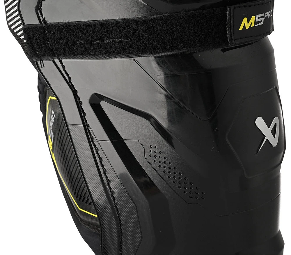 Bauer Supreme M5 Pro Senior Ice Hockey Shin Guards 4 Bauer Supreme M5 Pro Senior Ice Hockey Shin Guards - Image 2