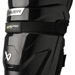 Bauer Supreme M5 Pro Intermediate Ice Hockey Shin Guards 14 Bauer Supreme M5 Pro Intermediate Ice Hockey Shin Guards -Hockey Gear Store M5PRO SR strap detail 65c989d8 1026 4d5d b6b3 36c527aa74a5