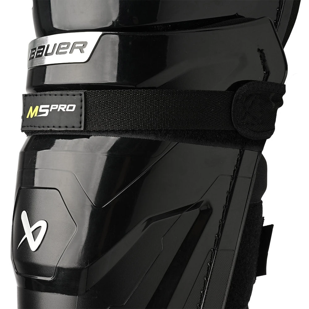 Bauer Supreme M5 Pro Intermediate Ice Hockey Shin Guards 6 Bauer Supreme M5 Pro Intermediate Ice Hockey Shin Guards - Image 4