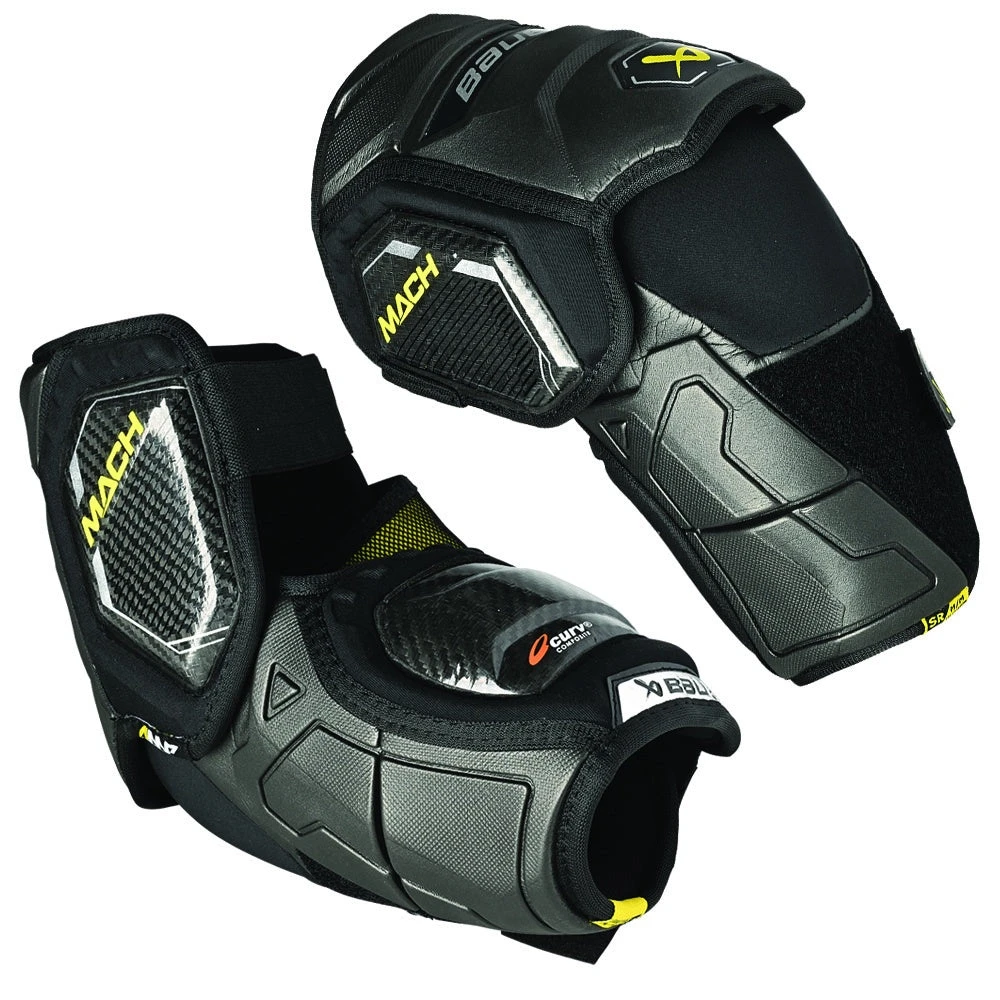 Bauer Supreme Mach Senior Ice Hockey Elbow Pads 3 Bauer Supreme Mach Senior Ice Hockey Elbow Pads