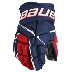 Bauer Supreme Mach Junior Ice Hockey Gloves 14 Bauer Supreme Mach Junior Ice Hockey Gloves -Hockey Gear Store MACH JR FRONT NRW