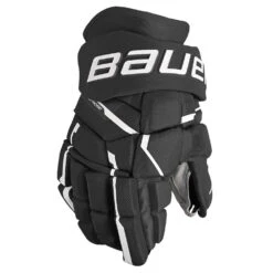 Bauer Supreme Mach Senior Ice Hockey Gloves 11 Bauer Supreme Mach Senior Ice Hockey Gloves -Hockey Gear Store MACH SR FRONT BKW