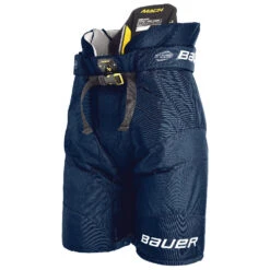 Bauer Supreme Mach Intermediate Ice Hockey Pants 21 Bauer Supreme Mach Intermediate Ice Hockey Pants -Hockey Gear Store MACH SR Front NAVY 46fc5e3e 9269 43e0 a2f9 1d35d757fe01