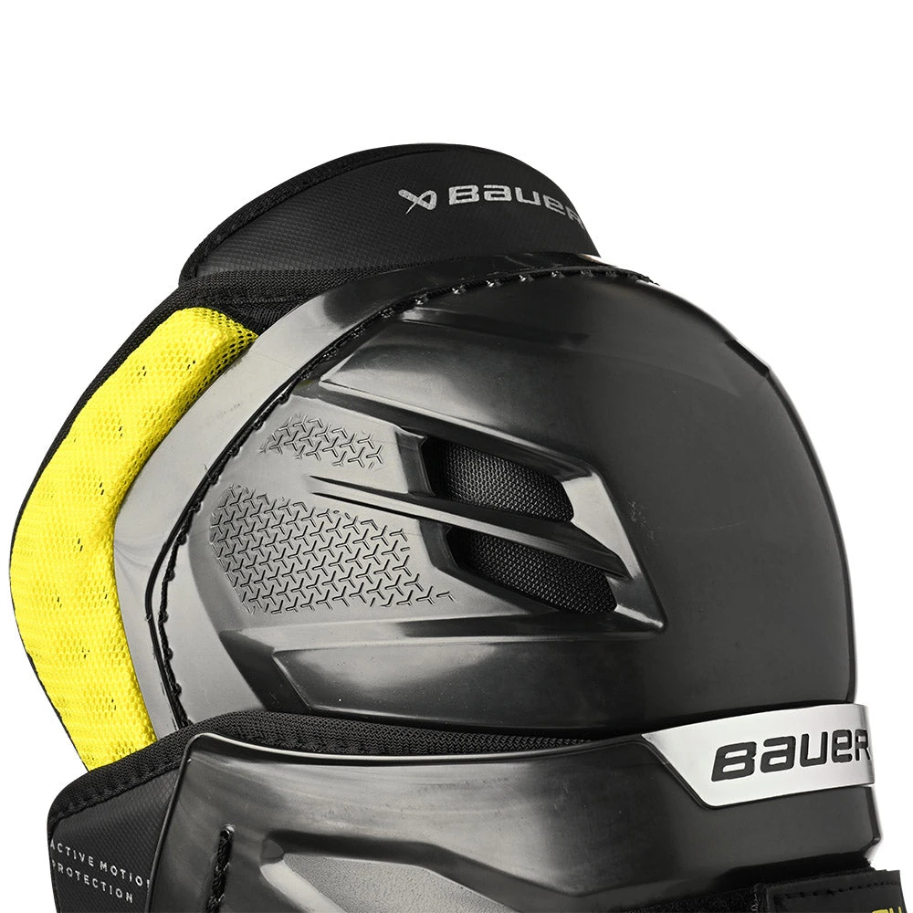 Bauer Supreme Mach Senior Ice Hockey Shin Guards 5 Bauer Supreme Mach Senior Ice Hockey Shin Guards - Image 3