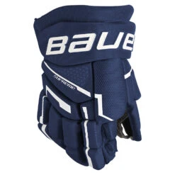 Bauer Supreme Mach Youth Ice Hockey Gloves -Hockey Gear Store MACH YTH FRONT NAVY