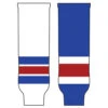 Pearsox NHL Pro Weight Hockey Socks - Rangers -Hockey Gear Store Rangers PWRANG