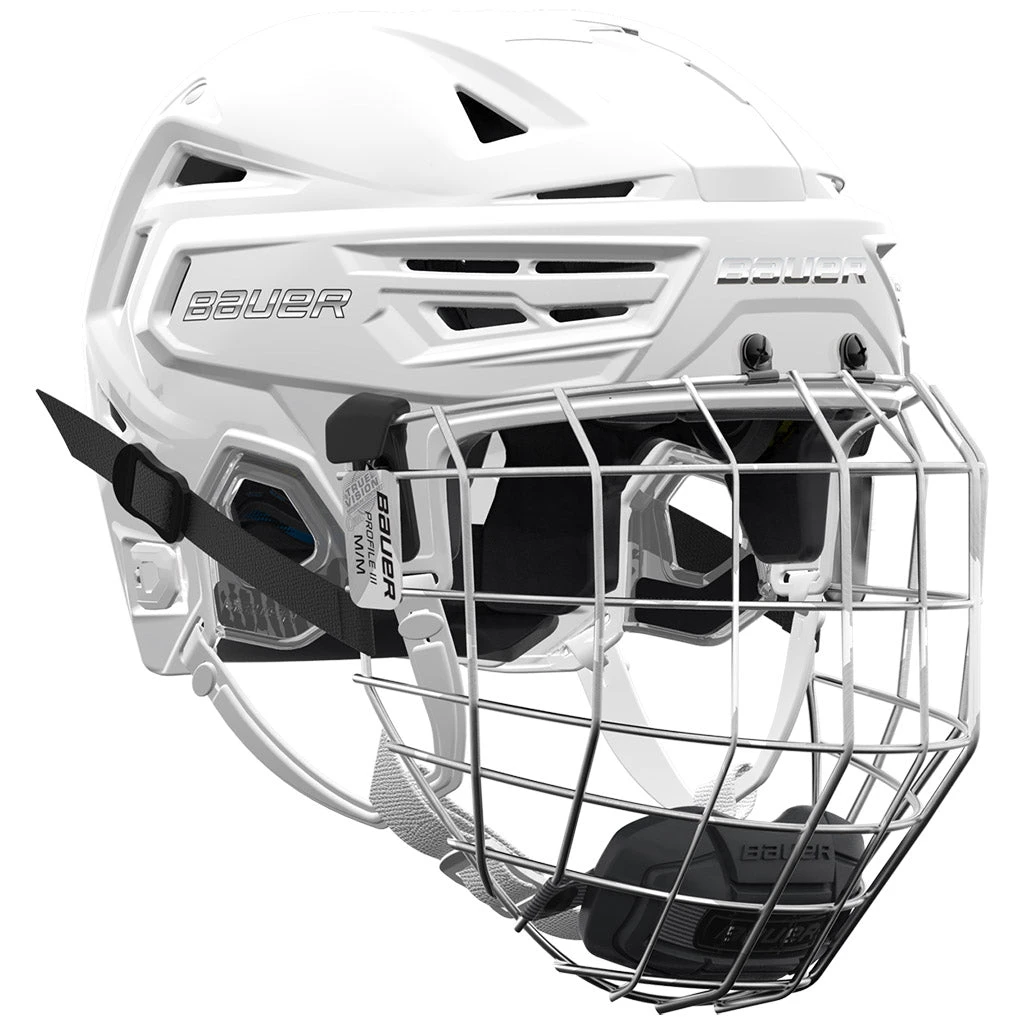 Bauer Re-Akt 150 Ice Hockey Helmet With Facemask 4 Bauer Re-Akt 150 Ice Hockey Helmet With Facemask - Image 2