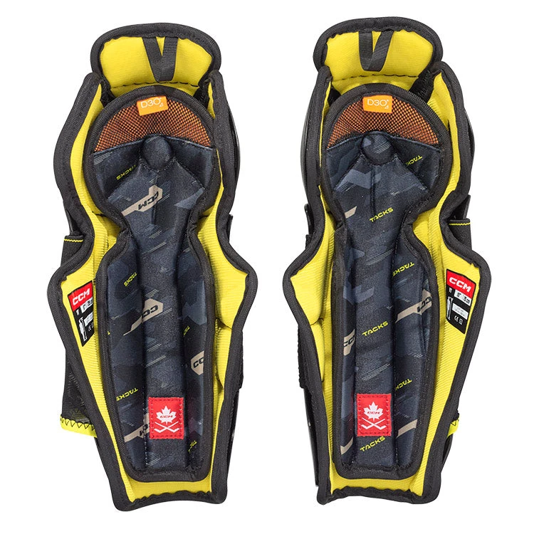 CCM Tacks AS-V Pro Youth Ice Hockey Shin Guards 4 CCM Tacks AS-V Pro Youth Ice Hockey Shin Guards - Image 2