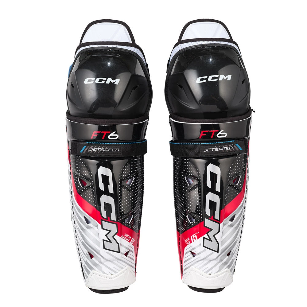 CCM Jetspeed FT6 Senior Ice Hockey Shin Guards 5 CCM Jetspeed FT6 Senior Ice Hockey Shin Guards - Image 3