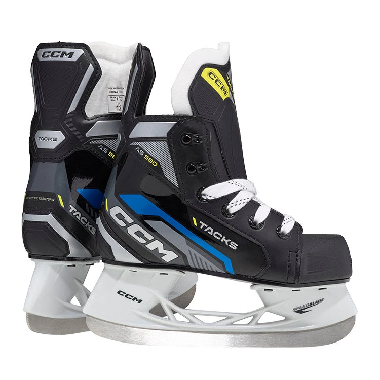 CCM Tacks AS-580 Youth Ice Hockey Skates 4 CCM Tacks AS-580 Youth Ice Hockey Skates - Image 2