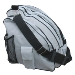 Hockey Gear Store -Hockey Gear Store SKBAGSL DeluxeSkateBag Silver