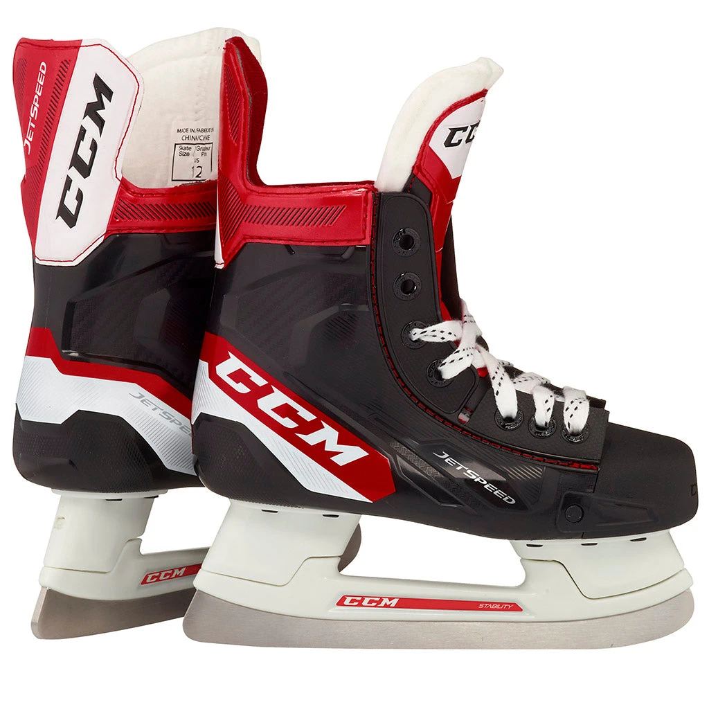 CCM Jetspeed 2021 Youth Ice Hockey Skates 4 CCM Jetspeed 2021 Youth Ice Hockey Skates - Image 2