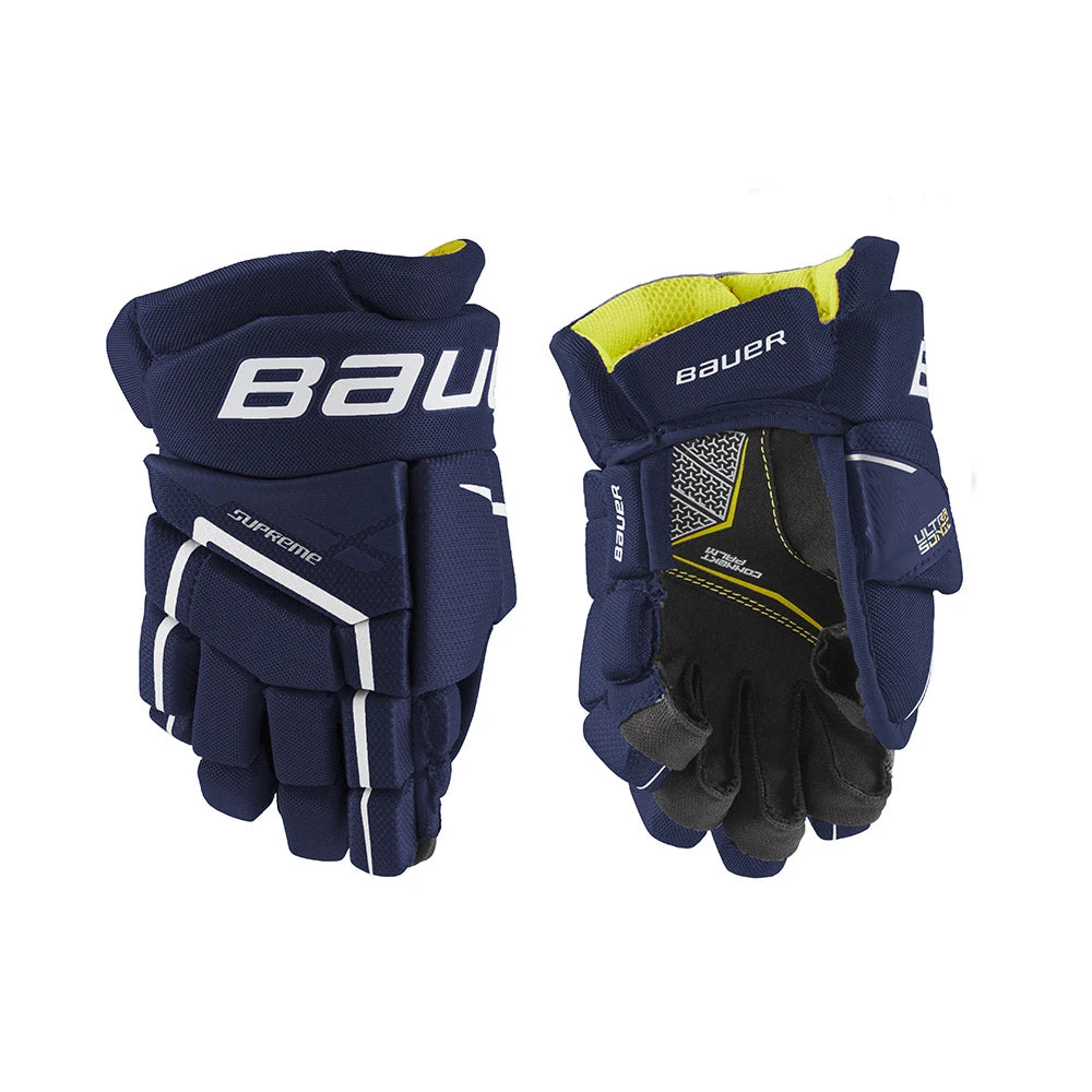 Bauer Supreme Ultrasonic Youth Ice Hockey Gloves 4 Bauer Supreme Ultrasonic Youth Ice Hockey Gloves - Image 2