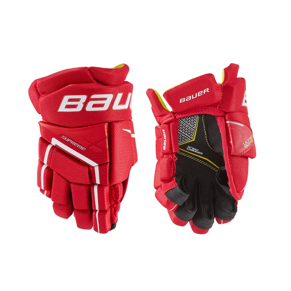 Bauer Supreme Ultrasonic Youth Ice Hockey Gloves 5 Bauer Supreme Ultrasonic Youth Ice Hockey Gloves - Image 3